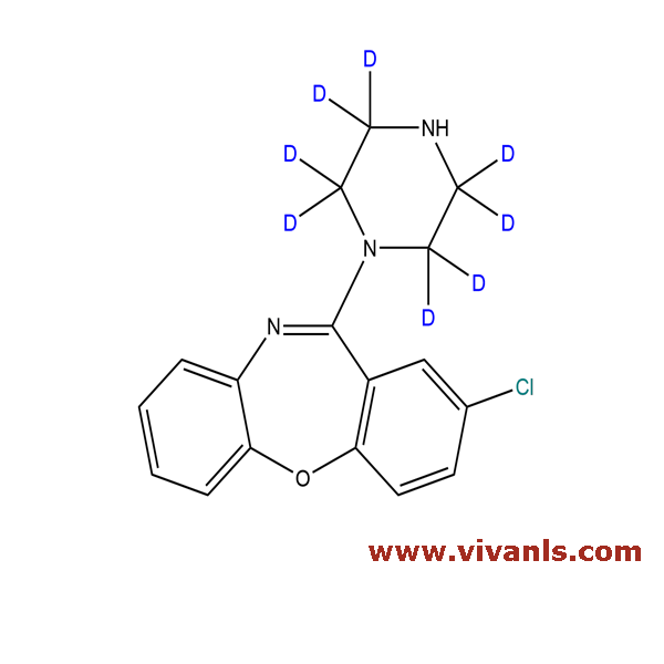 Stable Isotope Labeled Compounds-Amoxapine-d8-1663652409.png